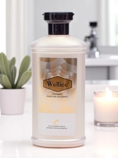 Shampooing professionnel au collagène – Hydratation intense et lissage des cheveux