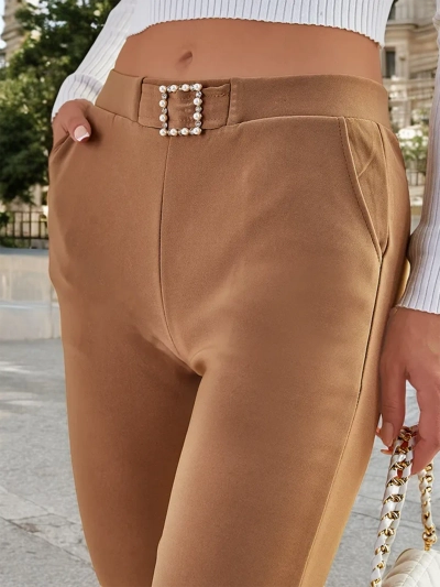 Royalfashion Pantalon Treggins pour femme