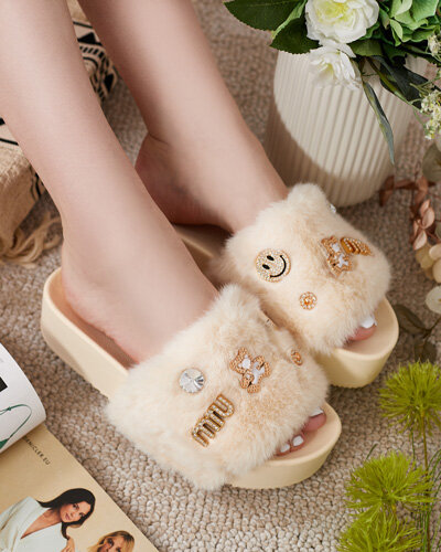 Royalfashion Tongs à plateforme Helimme pour femme