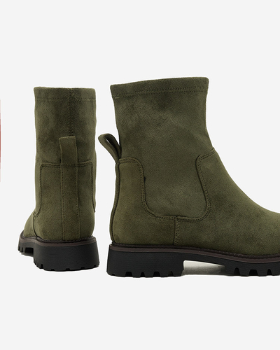 Royalfashion Bottes Gebimma pour femme en éco-suède