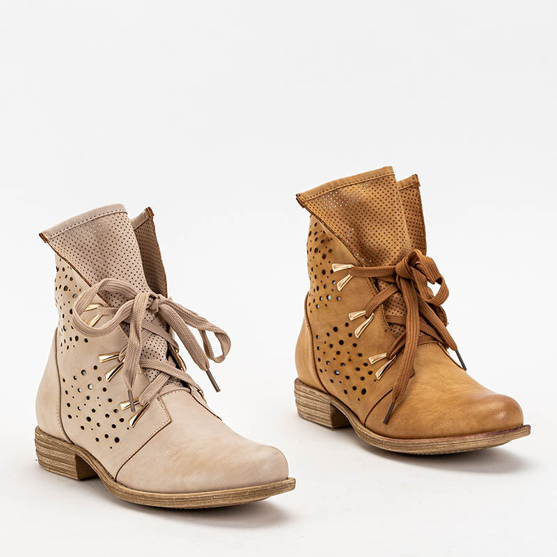 Boots femme ajourées online