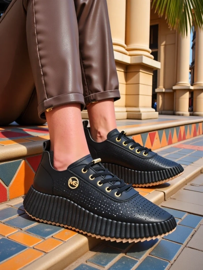 Royalfashion Baskets perforées sportives pour femmes Jovenes