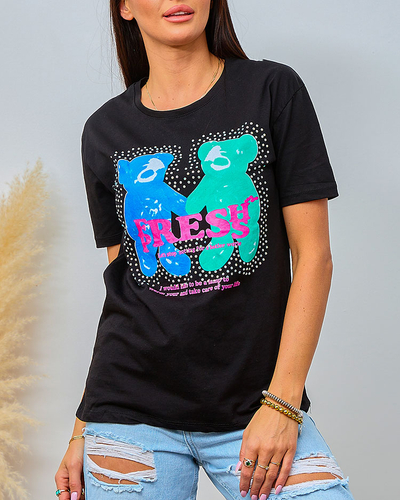 Royalfashion T-shirt imprimé pour femme