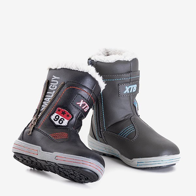 Bottes de neige noires garçon Bénin - Footwear