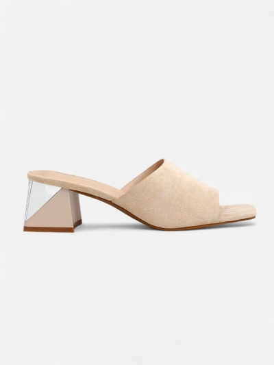 Mules pour femmes Royalfashion avec talons décoratifs Vollatie
