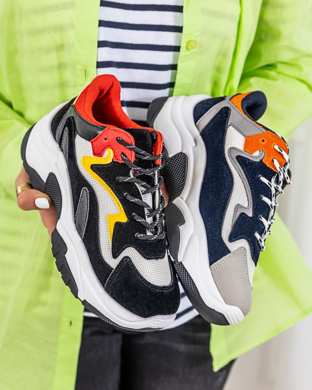 OUTLET Baskets de sport femme noires Aberissa - Footwear