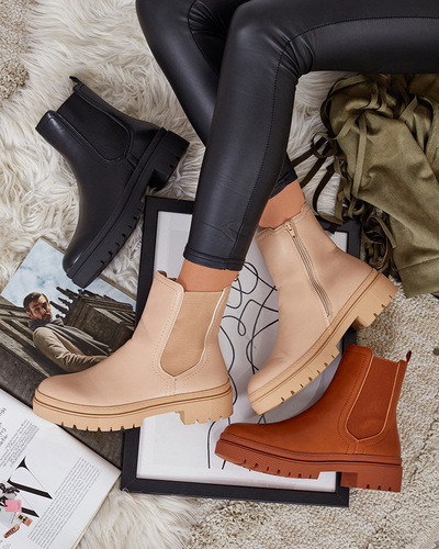 Royalfashion Bottes Dovivas en cuir eko pour femme