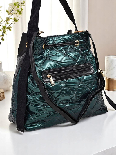 Royalfashion Grand sac à main pour femme Luxe Glow Shopper