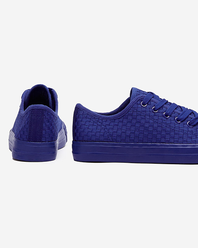 Cobalt baskets pour femmes avec gaufrage Aklina - Footwear