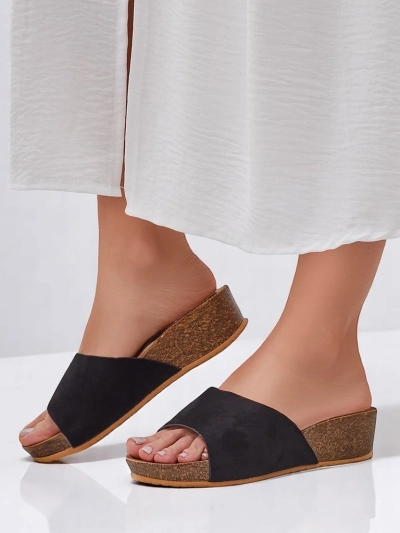 Sandales compensées basses Royalfashion pour femmes Maderas