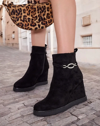 Royalfashion Nerri bottes à talons pour femmes