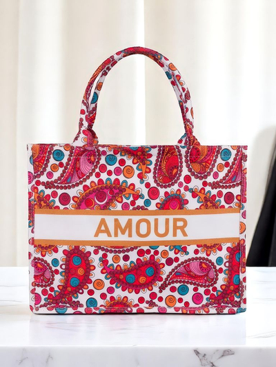 Royalfashion Sac en tissu Amour Vibes