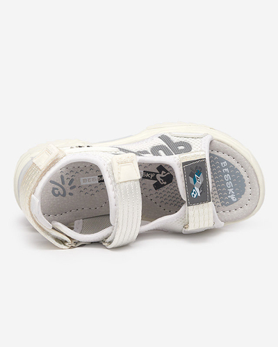 OUTLET Sandales enfant Doniso blanches - Chaussures