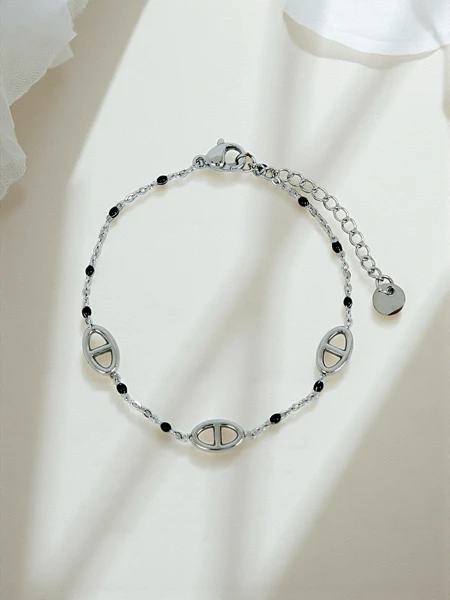 Bracelet en argent Aurea Clavis avec des perles