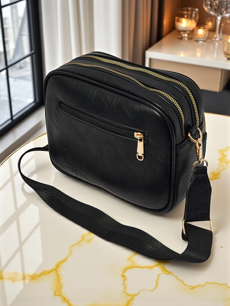 Petit sac à main pour femme en cuir écologique Hidden Thorn