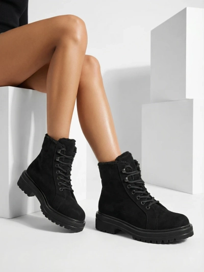 Bottines à lacets pour femmes Royalfashion Vesot