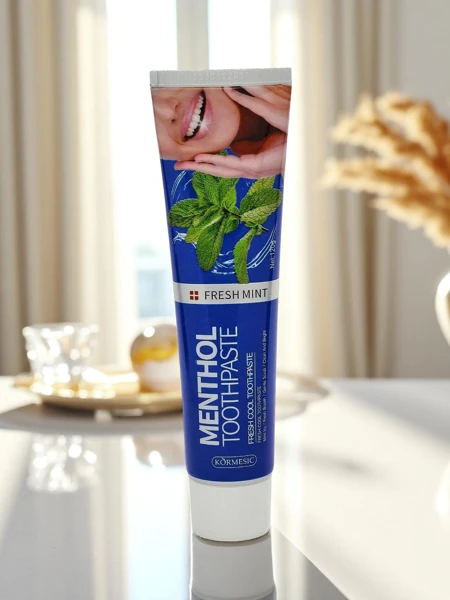 Dentifrice à la menthe