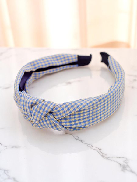 Royalfashion Bandeau à cheveux à carreaux Croatie