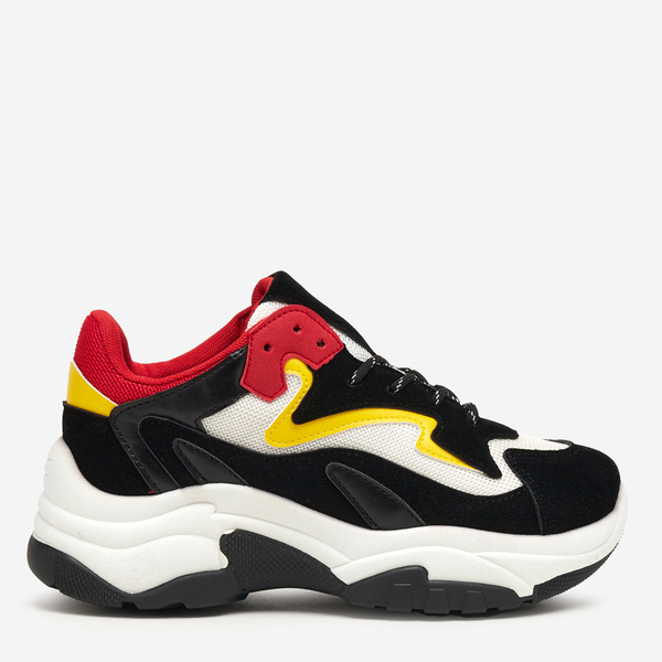 OUTLET Noir Baskets de sport pour femmes Aberissa - Chaussures