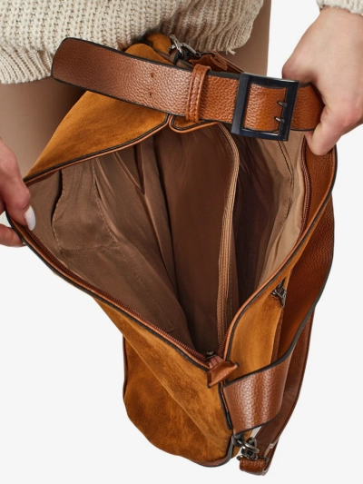 Sac à main shopper pour femmes en éco-daim Donenn