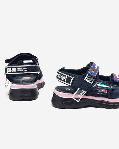 Sandales Umaf bleu marine pour filles - Shoes