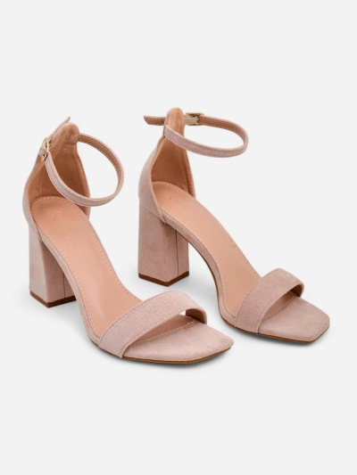 Sandales en suède écologique Royalfashion pour femmes Qwadrat
