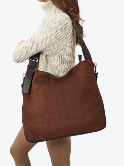 Sac à main shopper pour femmes en éco-daim Donenn