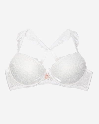 Soutien-gorge femme dentelle écru - Sous-vêtements