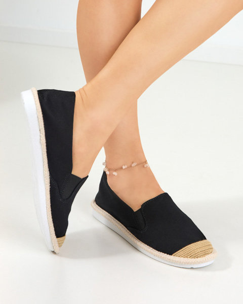 Espadrilles femme noires Joll- Footwear