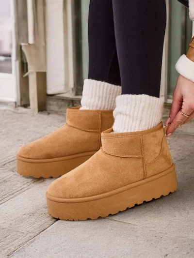Royalfashion Bottes de neige courtes pour femmes a'la Havale