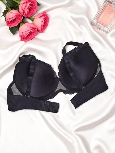 Royalfashion Soutien-gorge rembourré en dentelle pour femme Delicate Grace