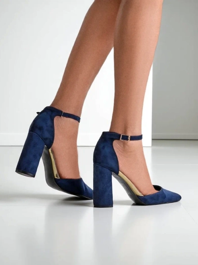 Royalfashion Escarpins en suède écologique pour femmes Calde